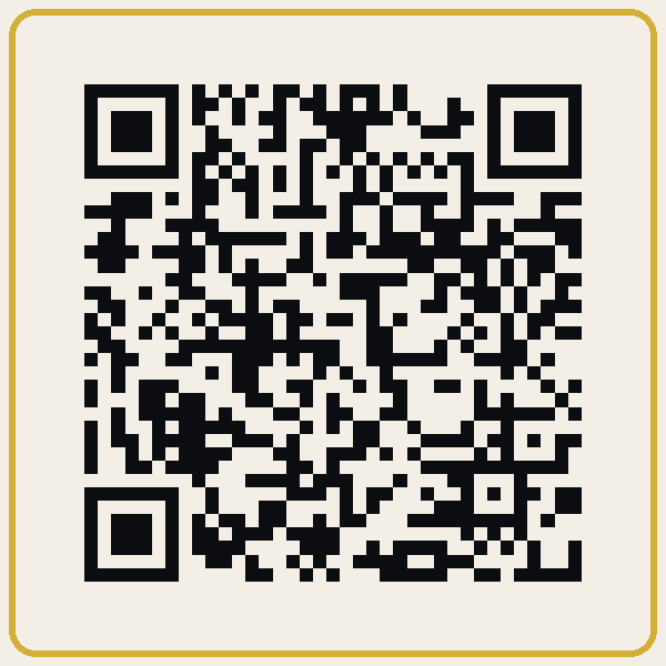 Scannable QR Code for FIGHT MIND Virtual Business Card